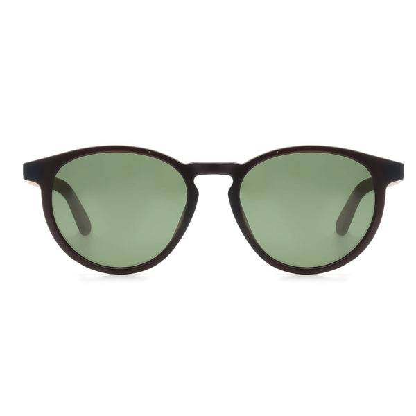 Lentes De Sol Bambu E Madeira Redondo Unisex