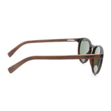 Lentes De Sol Bambu E Madeira Redondo Unisex