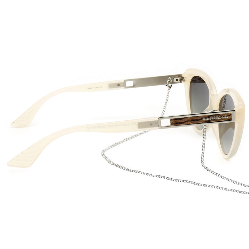 Lentes De Sol Bambu E Madeira Cat Mujer