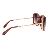 Lentes De Sol De Policarbonato Cuadrado Ivete Sangalo