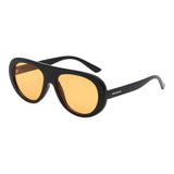 Lentes De Sol Trend Vermelha Cuadrado