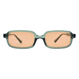 Lentes De Sol De Policarbonato Cuadrado Trend Vermelha