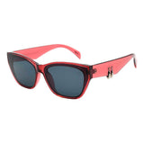 Lentes De Sol De Policarbonato Cuadrado Anitta
