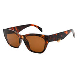 Lentes De Sol De Policarbonato Cuadrado Anitta