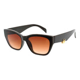 Lentes De Sol De Policarbonato Cuadrado Anitta