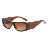 Lentes De Sol De Policarbonato Cuadrado Anitta