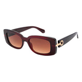 Lentes De Sol De Policarbonato Cuadrado Anitta