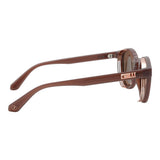 Lentes de sol De Policarbonato Redondo Flap