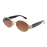 Lentes De Sol De Acetato Redondo Trend
