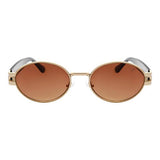 Lentes De Sol De Acetato Redondo Trend