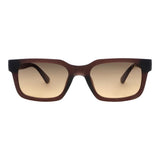 Lentes De Sol Trend Vermelha Cuadrado De Policarbonato