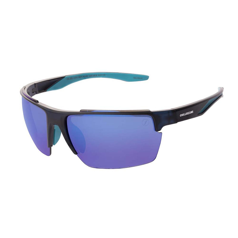 Lentes De Sol Promo Sport Fluctuante Azul/Mate