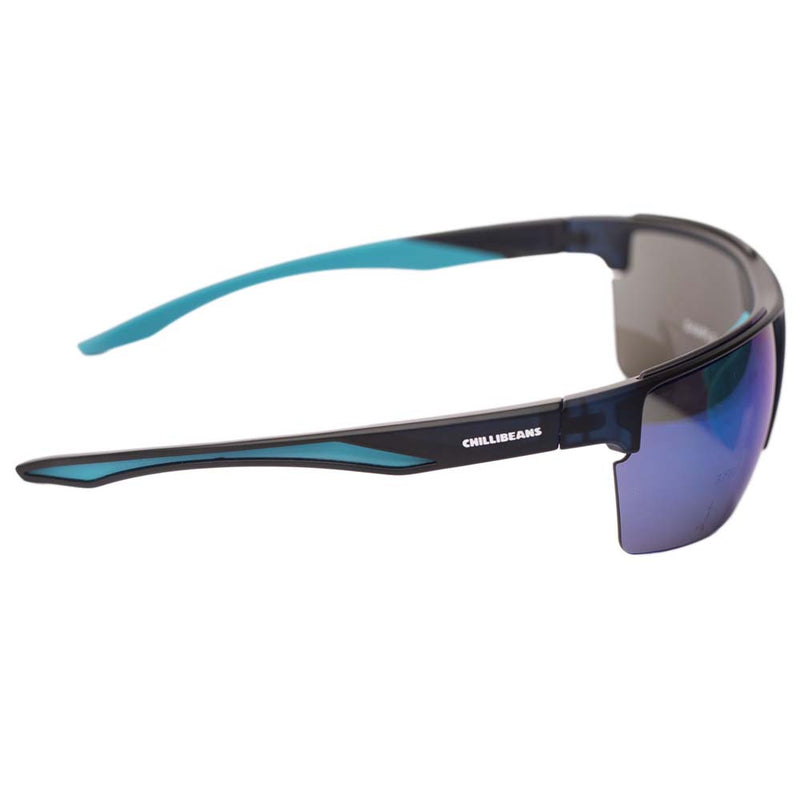 Lentes De Sol Promo Sport Fluctuante Azul/Mate