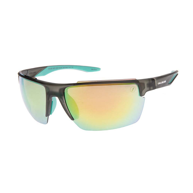 Lentes De Sol Promo Sport Fluctuante Verde/Negro