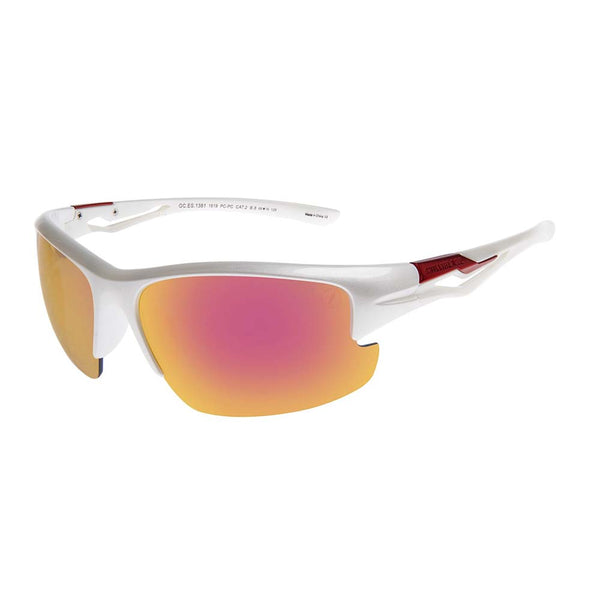Lentes De Sol Chilli Beans Fluctuante Rojo Espejado/Blanco