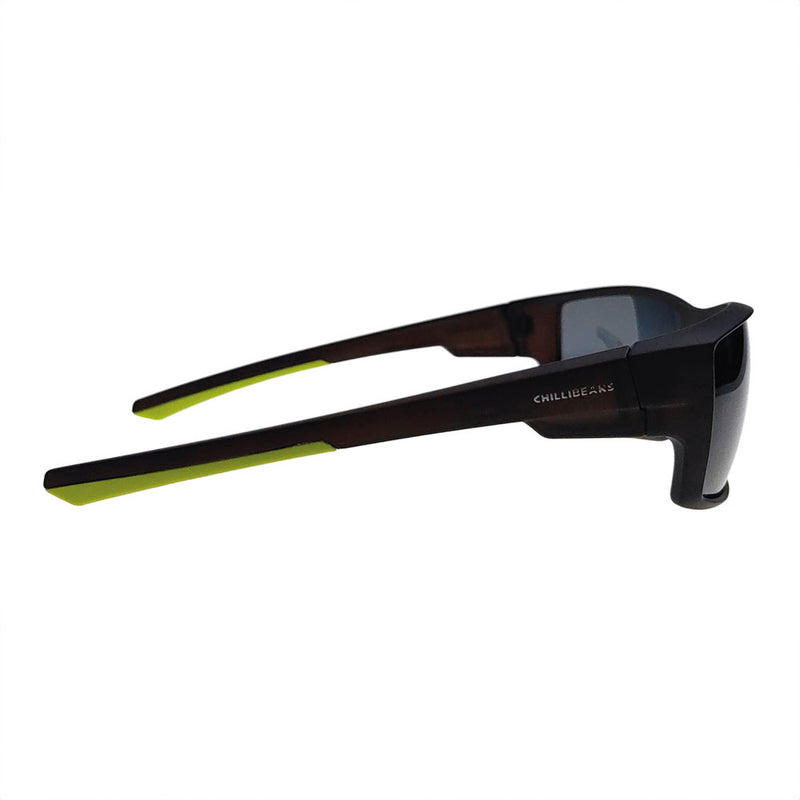 Lentes De Sol Otica Performance Negro/Negro Hombre