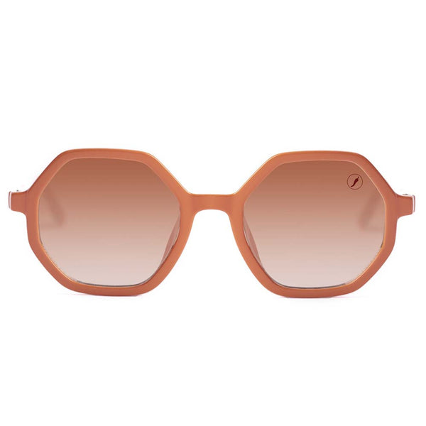 Lentes De Sol Harry Potter Estacional Marrón/Naranja