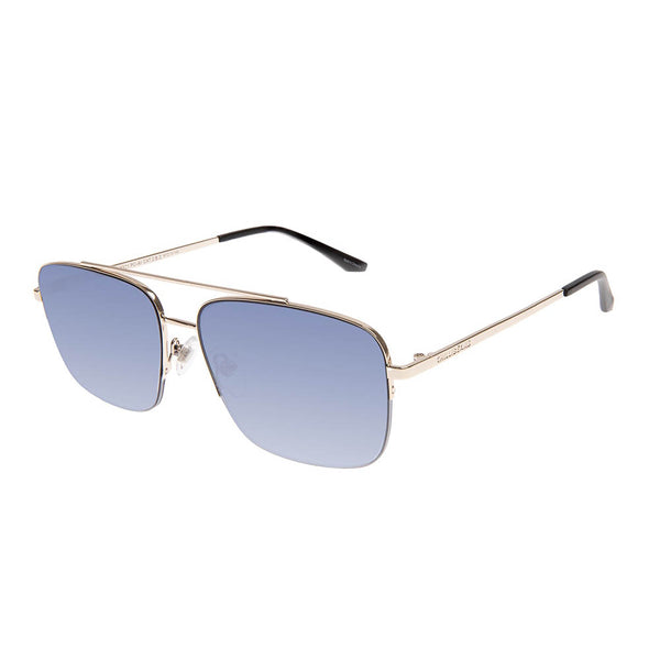 Lentes De Sol Chilli Beans Ejecutivo Gradiente Azul/Dorado