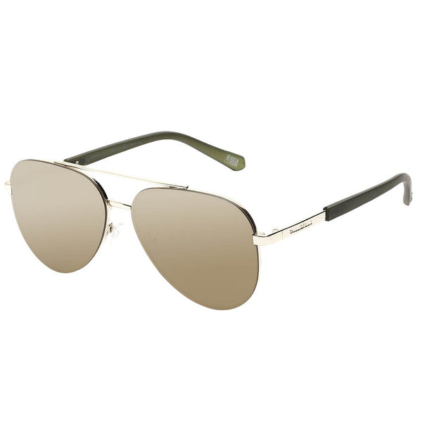 Lentes De Sol NBA Aviador Boston Celtics Marrón/Dorado