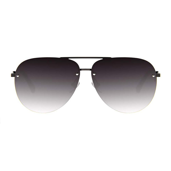 Lentes De Sol Otica Aviador Gradiente/Dorado