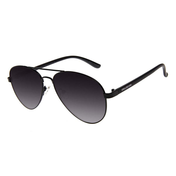 Lentes De Sol Chilli Beans Aviador Negro/Negro Unisex