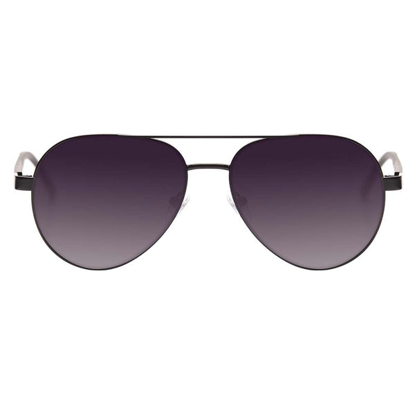 Lentes De Sol Fibra De Carbono Aviador Gradiente/Negro