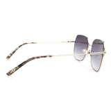 Lentes de sol Ouro Redondo
