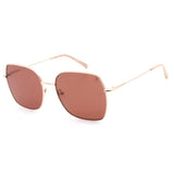Lentes de sol Ouro Redondo