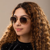 Lentes de sol CHILLI BEANS REDONDO