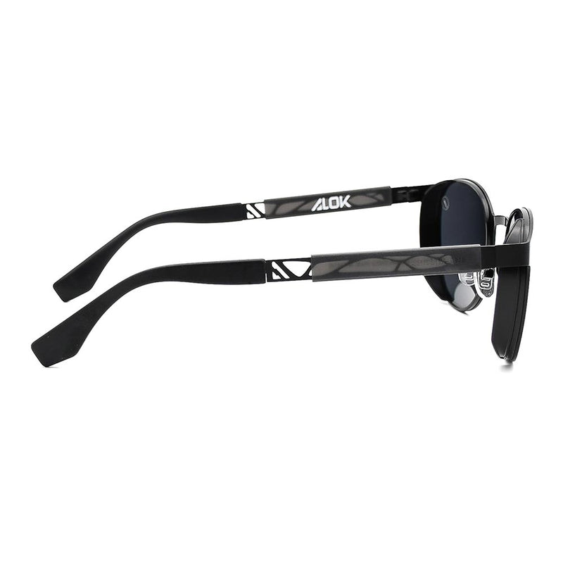 Lentes De Sol Alok Space Rave Redondo Polarizada Hombre