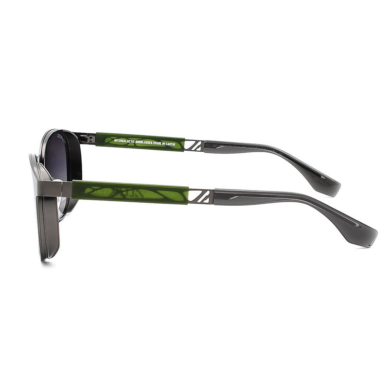 Lentes De Sol Alok Space Rave Redondo Polarizada Hombre