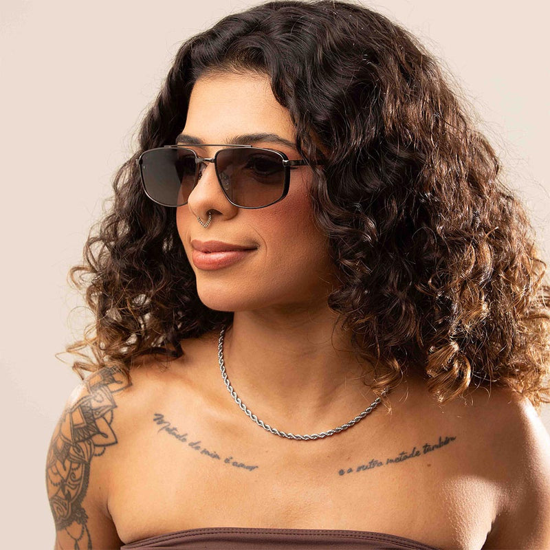 Lentes De Sol Alok Space Rave Ejecutivo Hombre