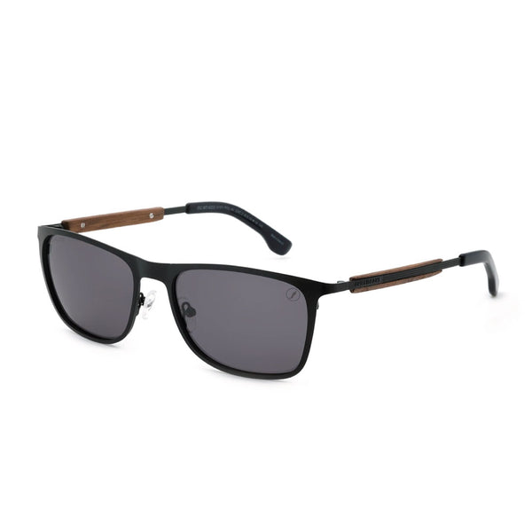 Lentes De Sol Bambu E Madeira Cuadrado Hombre