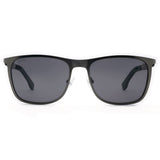 Lentes De Sol Bambu E Madeira Cuadrado Hombre