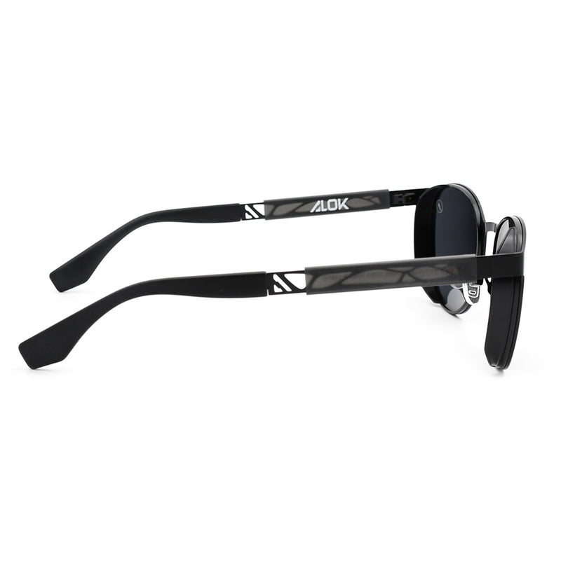 Lentes De Sol Alok Space Rave Redondo Polarizada Hombre