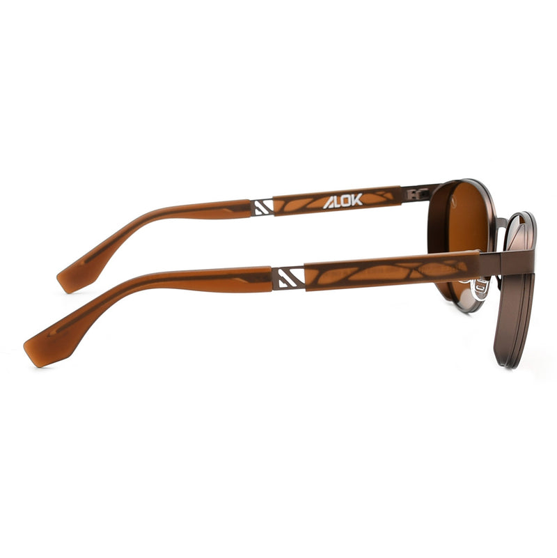 Lentes De Sol Alok Space Rave Redondo Polarizada Hombre