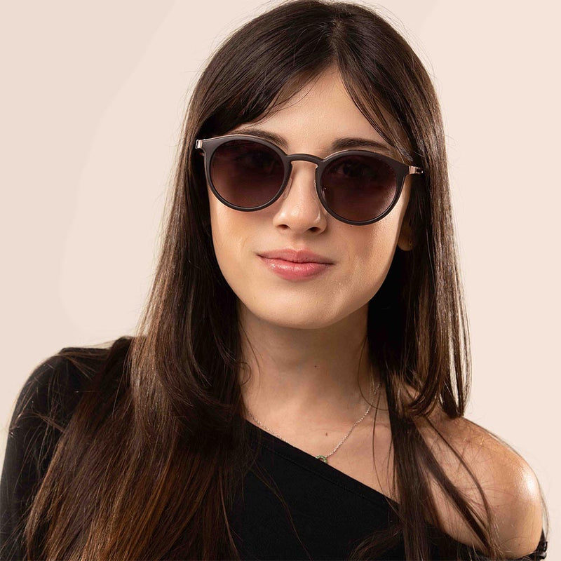 Lentes De Sol Alok Space Rave Redondo Polarizada Mujer