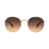 Lentes De Sol De Acero Inoxidable Redondo Anitta