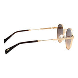 Lentes De Sol De Acero Inoxidable Redondo Anitta