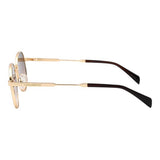Lentes De Sol De Acero Inoxidable Redondo Anitta