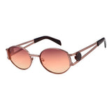 Lentes De Sol De Acero Inoxidable Redondo Anitta