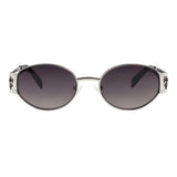 Lentes De Sol De Acero Inoxidable Redondo Anitta