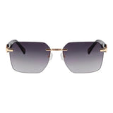 Lentes De Sol De Acero Inoxidable Cuadrado Anitta