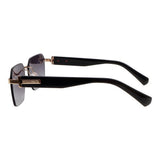 Lentes De Sol De Acero Inoxidable Cuadrado Anitta