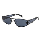 Lentes De Sol De Acero Inoxidable Cuadrado Anitta