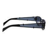 Lentes De Sol De Acero Inoxidable Cuadrado Anitta
