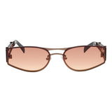 Lentes De Sol De Acero Inoxidable Cuadrado Anitta