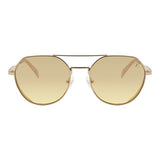 Lentes de sol De Acero Inoxidable Redondo Flap