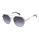Lentes de sol De Acero Inoxidable Redondo Flap