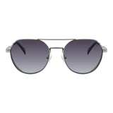 Lentes de sol De Acero Inoxidable Redondo Flap